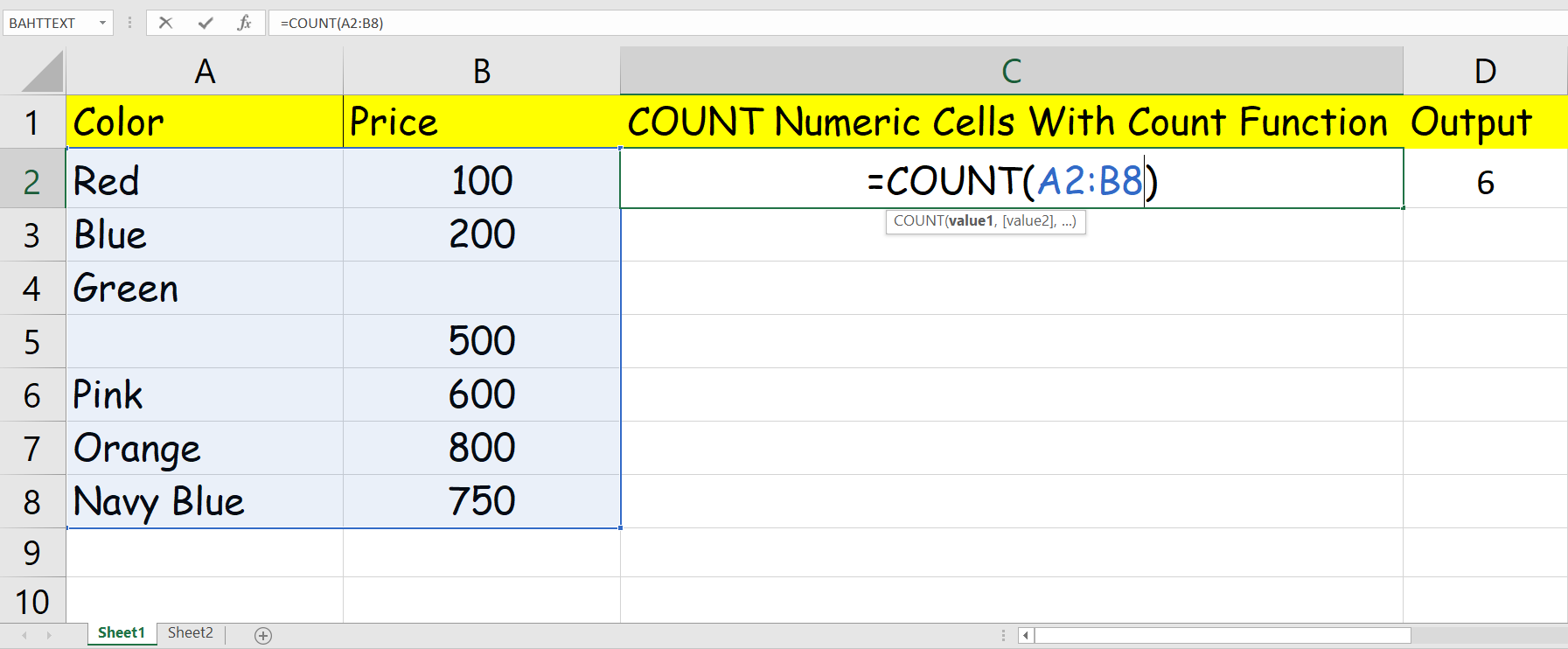 formula-count-a2-b4-a5-b8