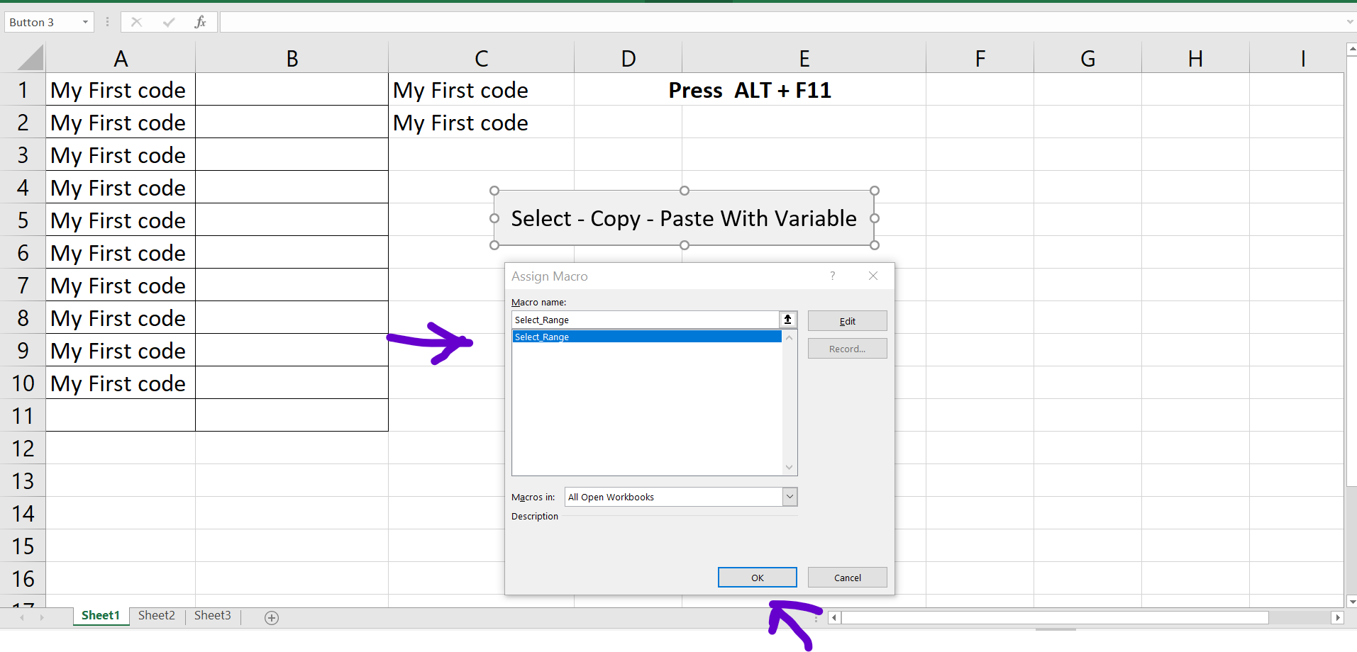 assigning weights to variables in excel