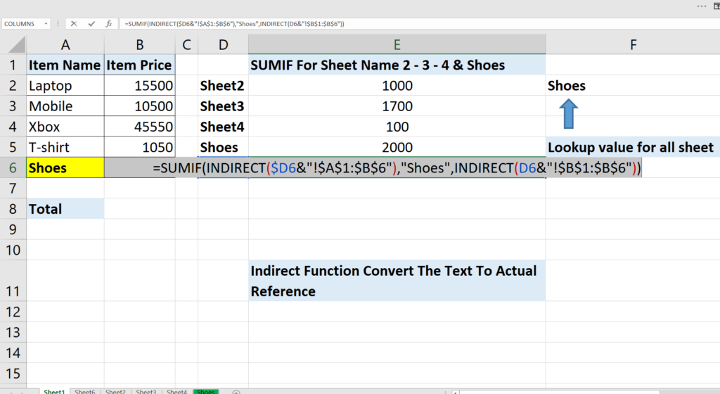 sumif-and-indirect-to-sum-on-multiple-sheet-excel-help