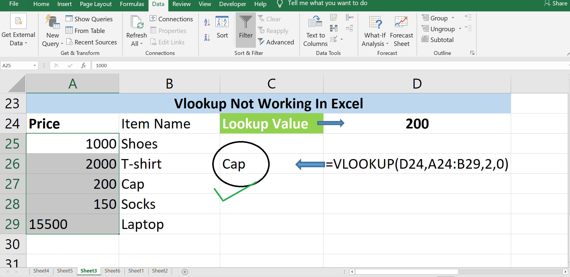 Vlookup Not Working In Excel - Excel-Help