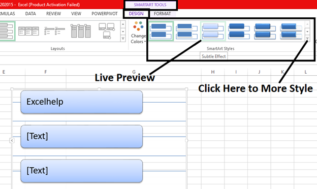 SmartArt In Excel - Excel-Help