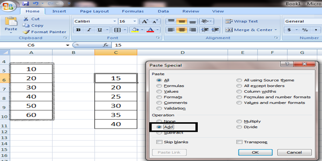 How To Use Paste Special Command In Excel