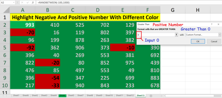 conditional-highlight-negative-and-positive-cell-in-excel-excel-help