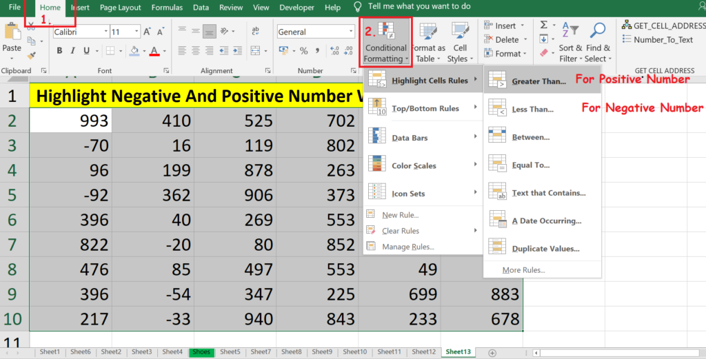 conditional-highlight-negative-and-positive-cell-in-excel-excel-help