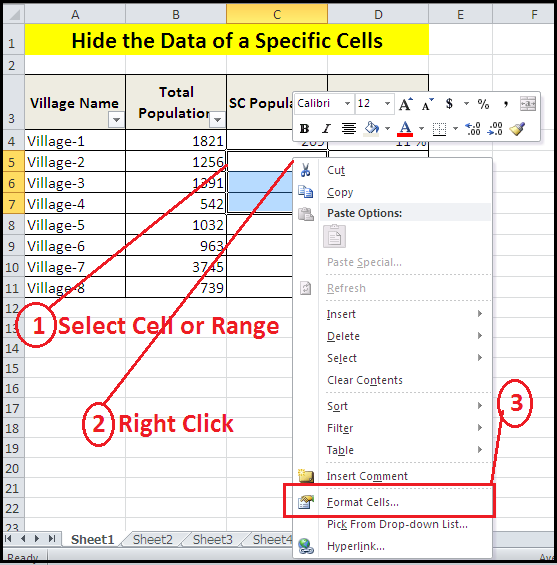 hide-the-data-of-a-specific-cell-in-excel-excel-help