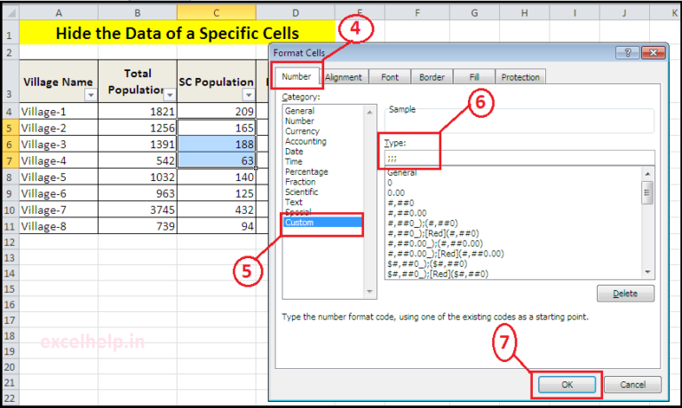 hide-the-data-of-a-specific-cell-in-excel-excel-help